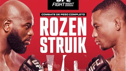 Rozenstruik y Almeida se miden en el evento central de UFC.