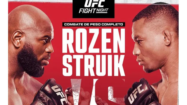 Rozenstruik y Almeida se miden en el evento central de UFC.