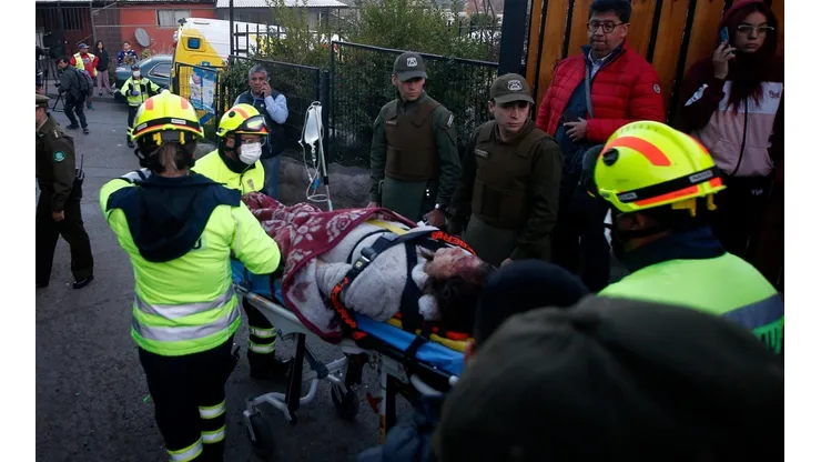 Así fue la explosión en Barnechea que dejó a 10 personas lesionadas