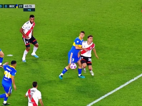 Pablo Solari: “Obviamente fue penal y lo vieron hasta en Boca”