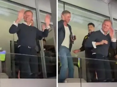 Padre de Haaland provoca a hinchas del Madrid y es desalojado