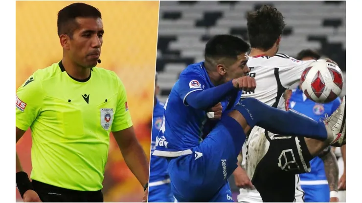 Carvajal fue encargado del VAR en el Colo Colo vs Audax