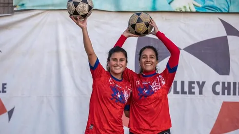 La dupla que la rompe en footvolley y representará a Chile en Brasil