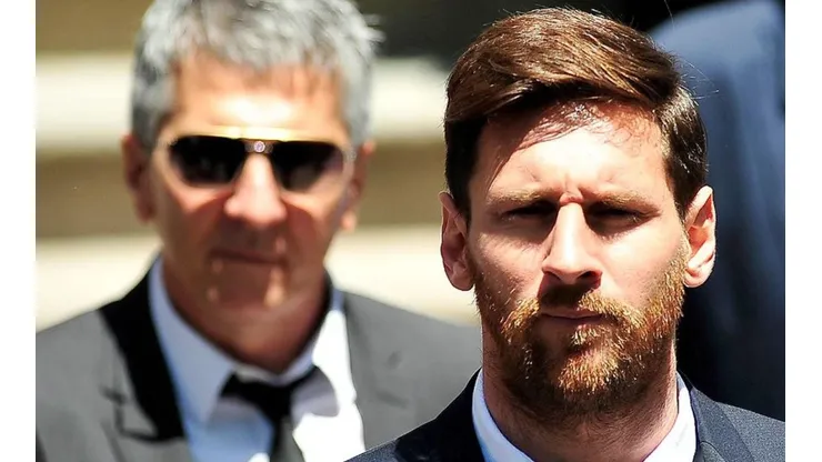 Leo Messi y Jorge Messi