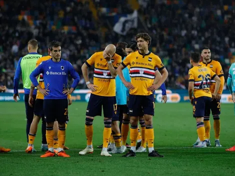 Sampdoria desciende a la Serie B luego de 11 años