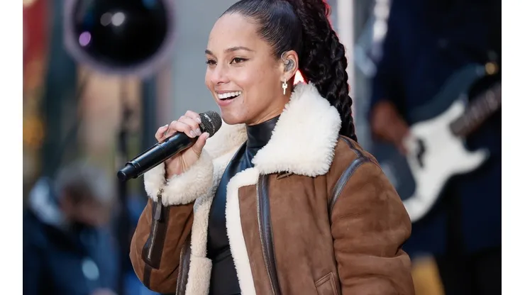 Alicia Keys Performs On NBC