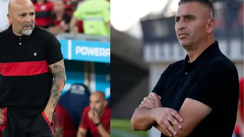 Jaime García y Ñublense se enfrentaron al Flamengo de Jorge Sampaoli en Río de Janeiro.