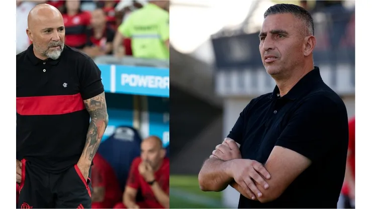 Jaime García y Ñublense se enfrentaron al Flamengo de Jorge Sampaoli en Río de Janeiro.