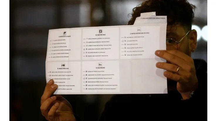 Conteo de votos en Estación Mapocho