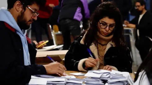 Conteo de votos en Viña del Mar