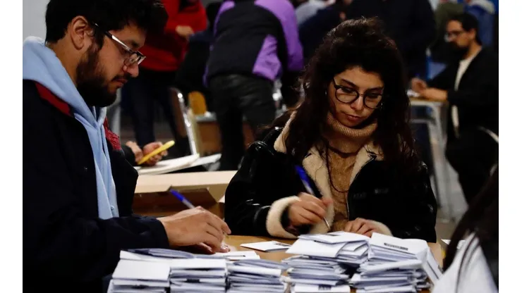 Conteo de votos en Viña del Mar