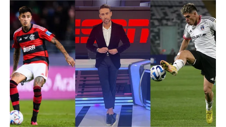 Jorge Valdivia quedó contrariado por los criterios del brasileño Raphael Claus.