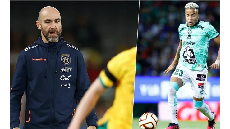 Félix Sánchez y Byron Castillo