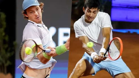 Nicolás Jarry y Cristian Garín