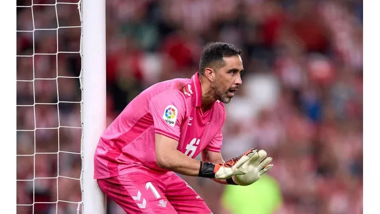 Claudio Bravo frente al Athletic de Bilbao