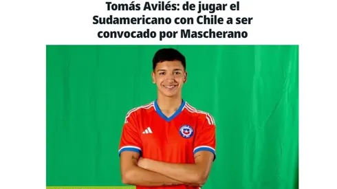 Olé y el llamativo caso del mundialista sub 20 Tomás Avilés con la selección chilena y argentina.