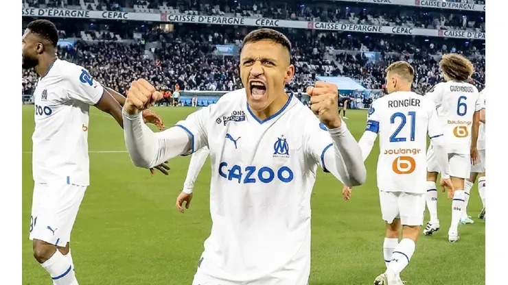 Alexis Sánchez ha cautivado a la dirigencia del Olympique de Marsella