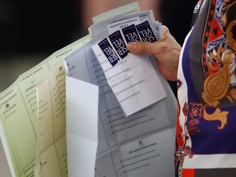 Esta es la papeleta con los candidatos a la Región Metropolitana