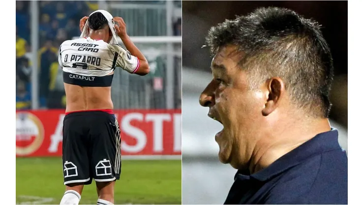 Damián Pizarro ocasionó muchos problemas a los defensores de Boca Juniors, pero no pudo vencer a Sergio Romero.