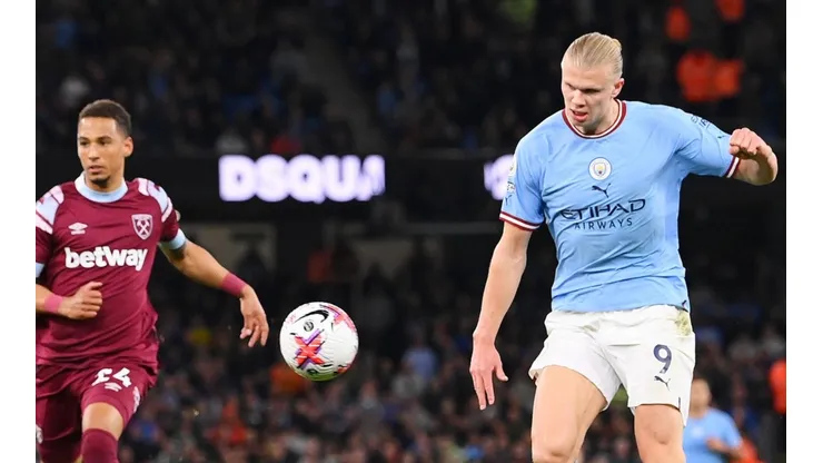 Haaland llegó a 35 goles en esta temporada 2022-23 de la Premier League.