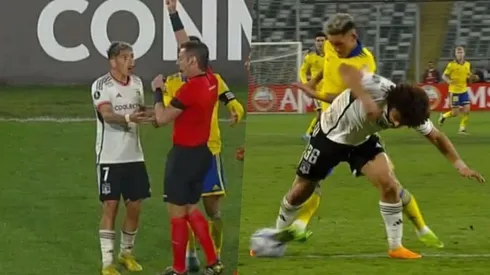 Una tonta expulsión de Carlos Palacios y un infantil error de Maximiliano Falcón condenaron a Colo Colo ante Boca Juniors.