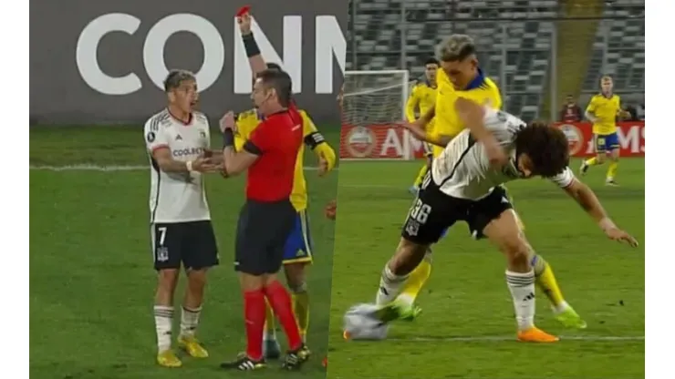 Una tonta expulsión de Carlos Palacios y un infantil error de Maximiliano Falcón condenaron a Colo Colo ante Boca Juniors.