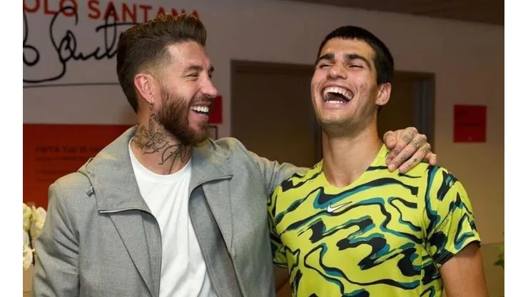 Carlos Alcaraz avanzó a semifinales del Masters 1.000 de Madrid con la bendición de Sergio Ramos.