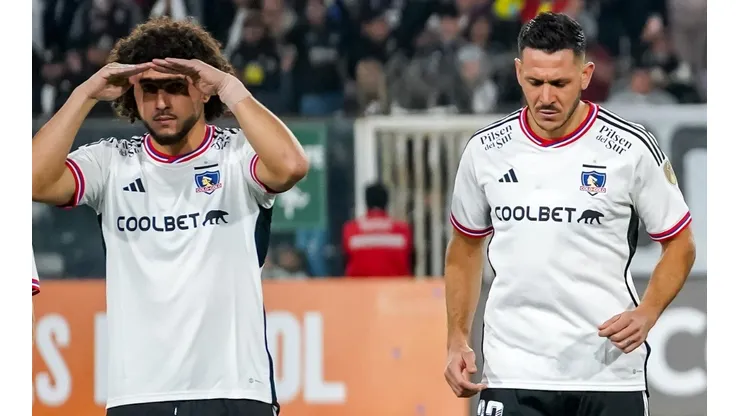 Ramiro González y Maximiliano Falcón, dos de los centrales de Colo Colo.