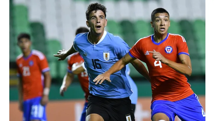 Tomás Avilés jugó el Sudamericano Sub 20 por la selección chilena.