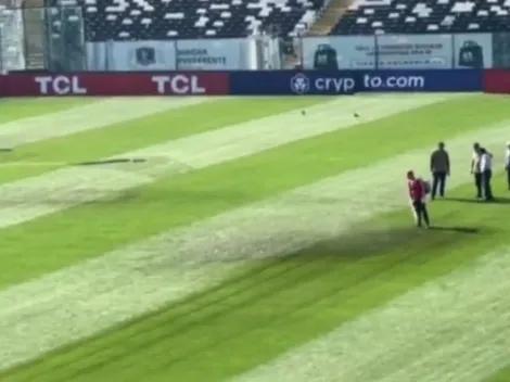 Polémica por estado de la cancha del Monumental