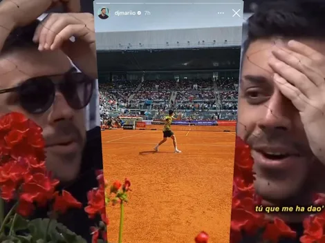 DjMaRiiO recibe feroz pelotazo y Carlitos Alcaraz le pide perdón