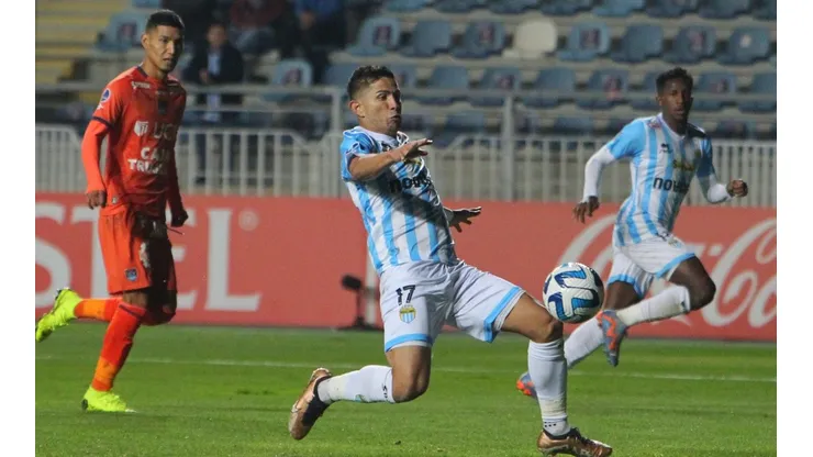 Felipe Flores no pudo convertir en la noche en El Teniente de Rancagua.