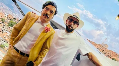 Mauricio Isla estuvo de paseo por Medellín el fin de semana.