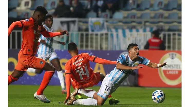 Felipe Flores fue titular en Magallanes y jugó los 90' en el 2-2 ante la U. César Vallejo.