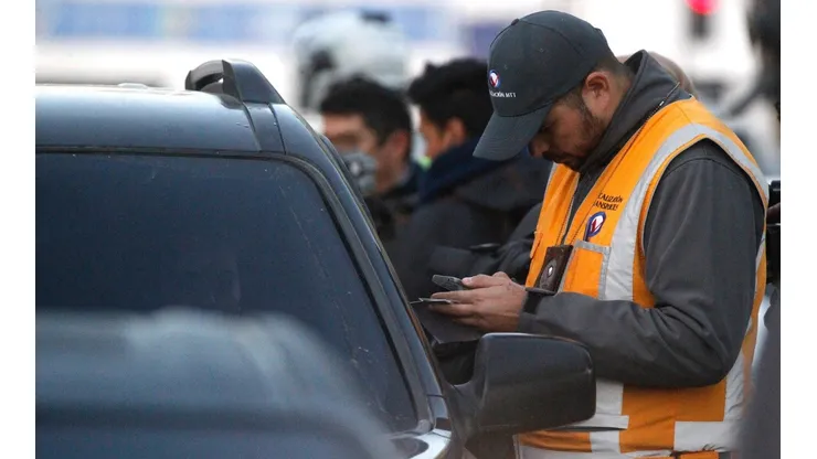 Fiscalizacion en la primera jornada de restricción vehicular 2023