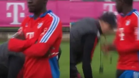 Sadio Mané sorprendido por la broma de Tuchel