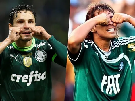 Crack de Palmeiras homenajea icónico festejo del Mago Valdivia