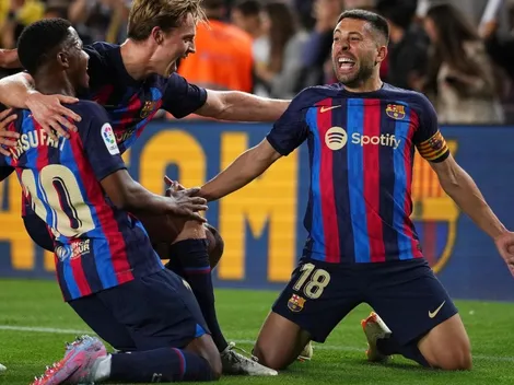 Jordi Alba héroe: Barcelona se prueba la corona en la agonía