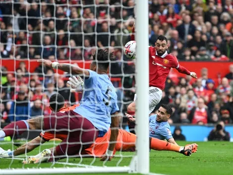 Con golazo de Bruno Fernandes, Man Utd vence al Aston Villa