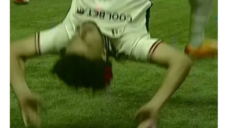 Maximiliano Falcón fue uno de los destacados en Colo Colo