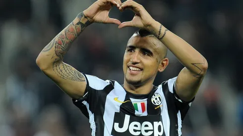 Siete títulos logró Vidal en la Juventus.