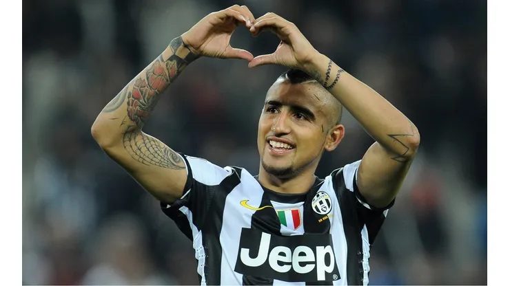 Siete títulos logró Vidal en la Juventus.