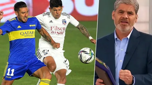 Guarello ironiza con el castigo de Conmebol a Colo Colo: nanai a Boca Juniors.