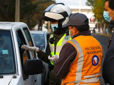 ¿Cuál es la multa por no respetar la restricción vehicular?