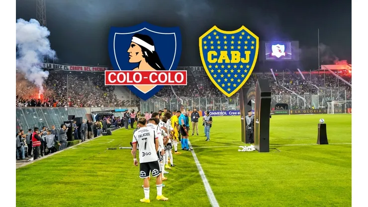 Colo Colo podrá recibir a Boca Juniors en el estadio Monumental la próxima semana.