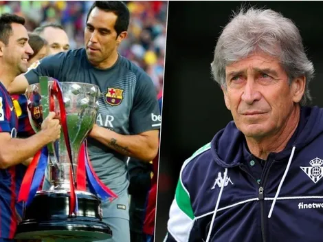 Xavi elogia a Pellegrini y Bravo en charla con RedGol