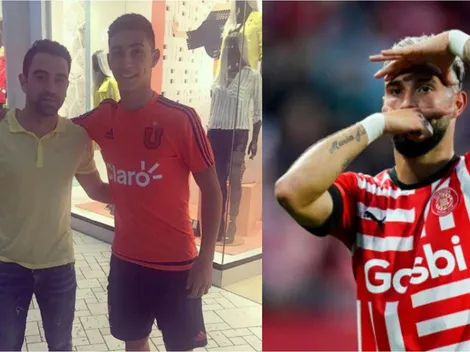 Foto de un joven Castellanos en la U da la vuelta al mundo