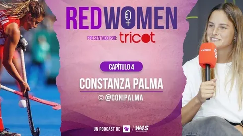 Constanza Palma, una de las capitanas de Las Diablas, es parte del cuarto capítulo de RedWomen, el Podcast de RedGol y Women4Sports.