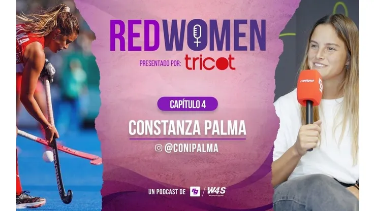 Constanza Palma, una de las capitanas de Las Diablas, es parte del cuarto capítulo de RedWomen, el Podcast de RedGol y Women4Sports.