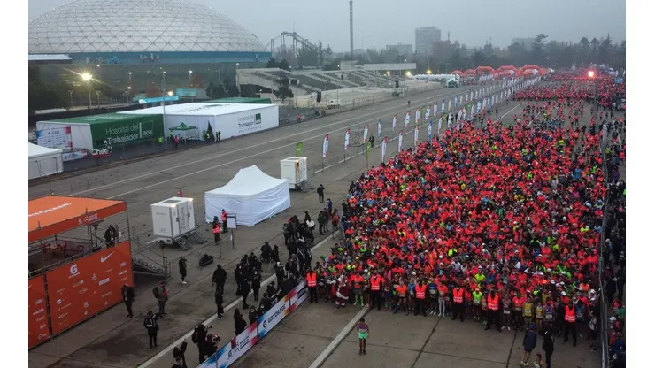 La Maratón de Santiago es uno de los eventos deportivos más importantes de Chile.